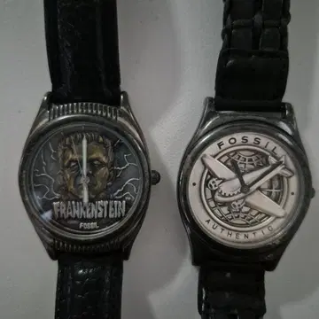 FOSSIL 손목시계 묶음 판매 프랑켄슈타인 Plane