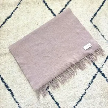 macocca 마코카 캐시미어 100% 스톨 머플러 그레이지