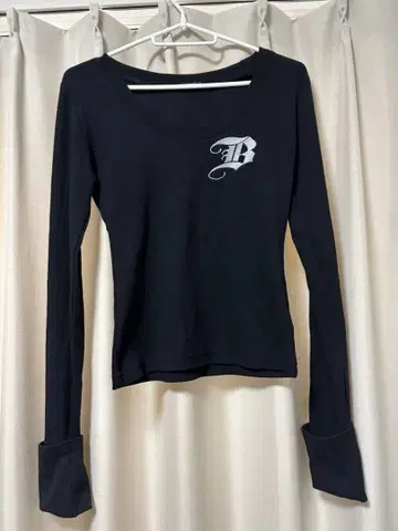 아베일 shoko 쇼코 콜라보 풀오버 블랙 M