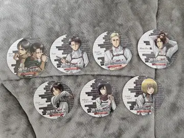 진격의 거인 파세라 콜라보 제105기 훈련병단 식당 코스터 6점 세트