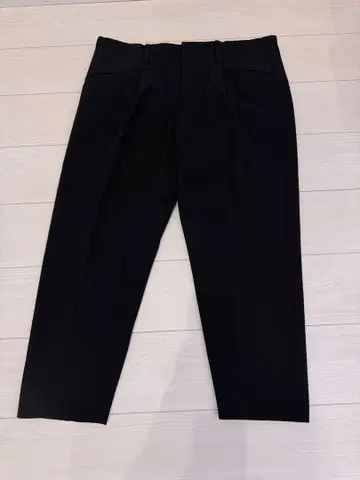 kemit 남성용 블랙 테이퍼드 슬랙스