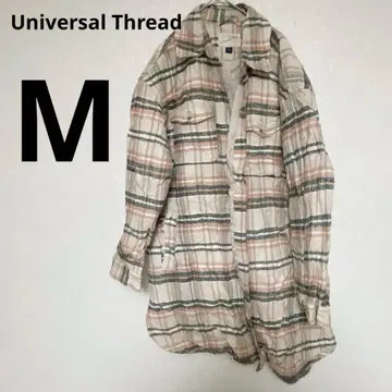 가격 인하 환영 Universal Thread 체크 무늬 자켓 [ M ]