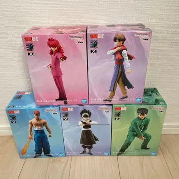 유유백서 피규어 5세트