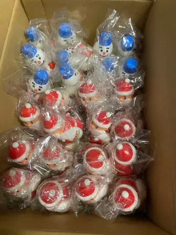 산타클로스 피규어 복수 세트