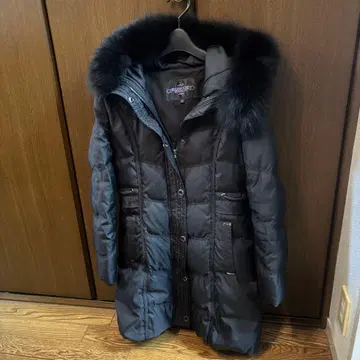 RUIRUE BOUTIQUE 블랙 롱 다운 자켓