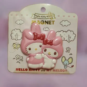 마이멜로디 x 키티 마그넷
