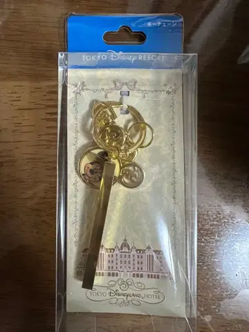 도쿄 디즈니 리조트 골드 키링
