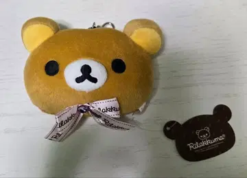 리락쿠마 럭셔리 봉제 인형 패스 케이스 교통카드 지갑