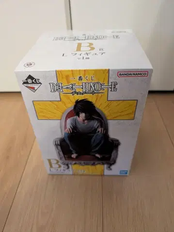 제일복권 DEATH NOTE B상 L 피규어