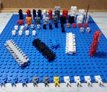 레고 정품 [ 수평 클립 포함 플레이트, 블록 ] 묶음 세트