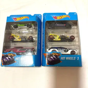 핫휠 미니카 6대 묶음 판매 3대입 x 2상자