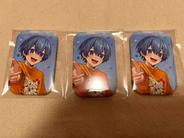 치구사 군 AMPTAK x COLORS 스퀘어 캔뱃지