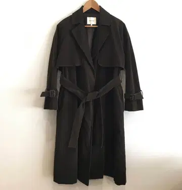 SHARE PARK 공유 코듀로이 트렌치코트 랩코트