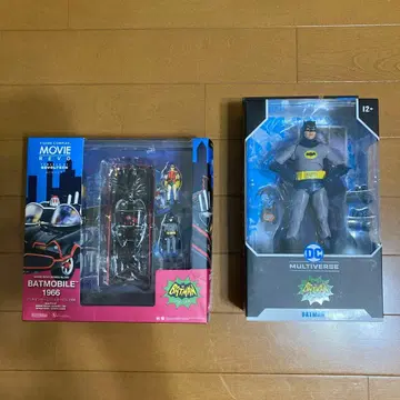 DC 배트맨 & 1966 배트모빌 세트