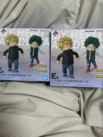 제일복권 나의 히어로 아카데미아 E상 이즈쿠&카츠키 피규어