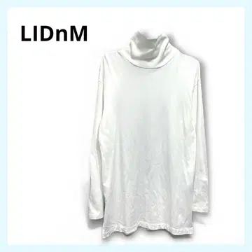 [ 컨디션 최상 ] LIDnM 긴팔 티셔츠 터틀넥 M 남성용