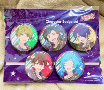 앙스타 캐릭터 배지 세트 유성대 신규 의상 신규 비주얼 파워업