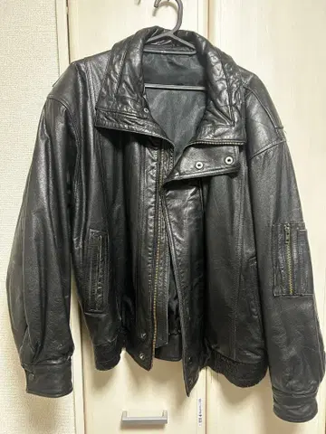 가죽 자켓 블랙