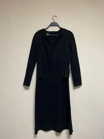 로라 애슐리 블랙 원피스 (자켓 포함)