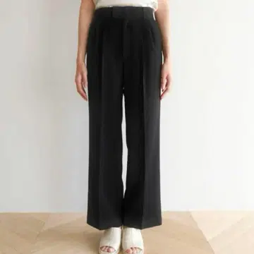 센터 프레스 soft wide 슬랙스 팬츠