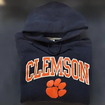 Russell Athletic CLEMSON 후드티 네이비