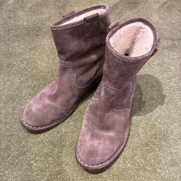 클락스 스웨이드 보아 부츠 24cm 모카