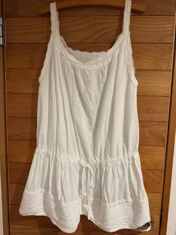 pure lace layered one piece (white)