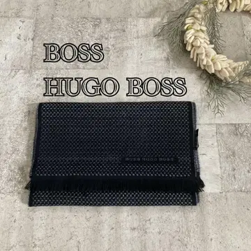 BOSS HUGO BOSS 울 머플러 그라데이션 얇은 소재 비즈니스 대응