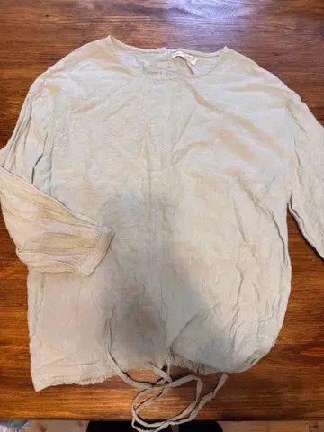 SELF+SERVICE 오가닉 코튼 긴팔 셔츠