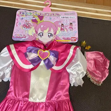 변신 프리즘 코스튬 큐어 원더풀 귀찌 포함 코스프레