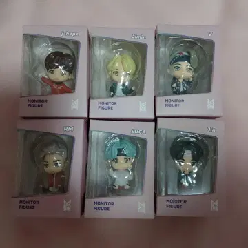 TinyTAN 피규어 세트 BTS 6체
