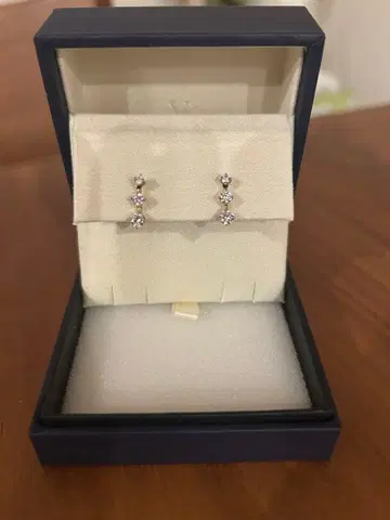 반돔 아오야마 지르코니아 귀걸이 10K