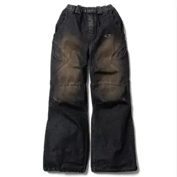 FLAGSTUFF CPG RHOMBUS FADE DENIM PANTS