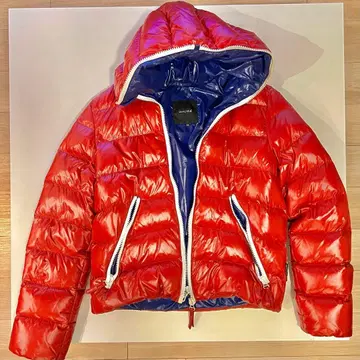 [레어] DUVETICA 다운 자켓 레드/블루