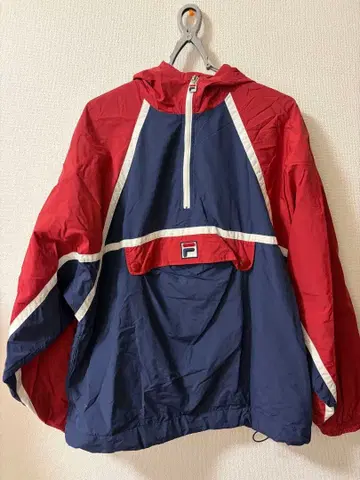 FILA 후드 부착 나일론 자켓 셋업