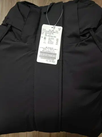 스픽 앤 스팬 2WAY 발수 다운 하프 코트 새상품 36 블랙