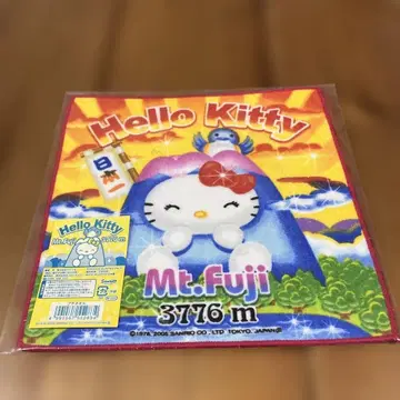 지역 한정 키티 헬로키티 후지산 미니 타월
