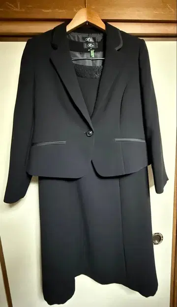 예복 19호 원피스 수트 블랙