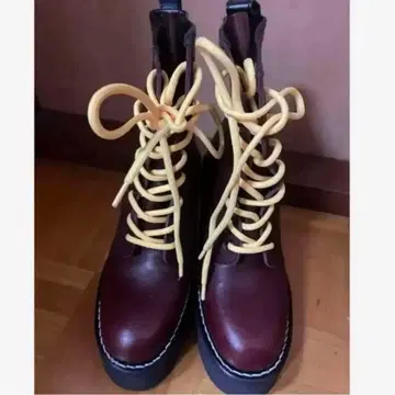 sacai 가죽 부츠 37