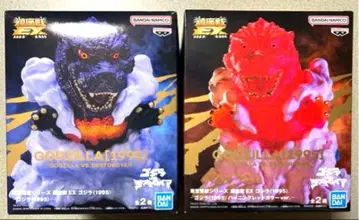 진좌수 EX 고질라 1995 피규어 2점