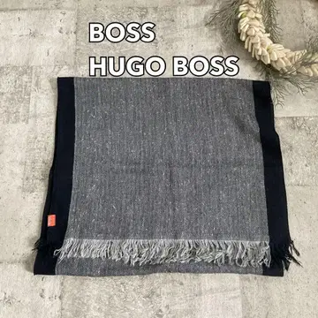 BOSSHUGO BOSS 헤링본 얇은 소재 스톨 머플러