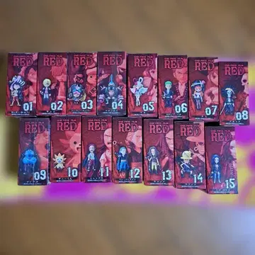 원피스 월드 컬렉션 영화 필름 레드 컴프 세트