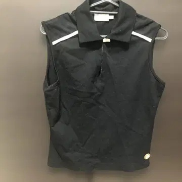 MONCLER 슬리브리스 피케 셔츠 S