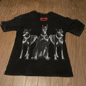 DEATH ROW RECORDS 도베르만 셔츠 L/G 블랙