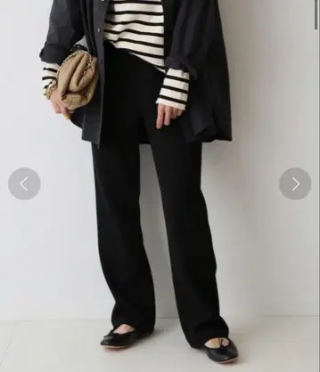 프레임워크 스트레치 저리 팬츠 3 릴랙스 이지 네이비