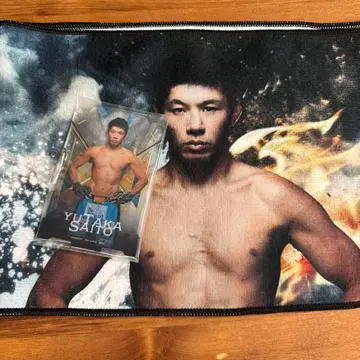 rizin 제일복권 사이토 아크릴 스탠드 타월 세트