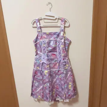 angelicpretty 스테이셔너리 로우웨스트 JSK