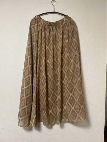 Ameri VINTAGE 다이아몬드 패턴 플레어 스커트 M