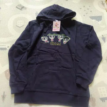 CHAI 블랙 후드티 여성용 L