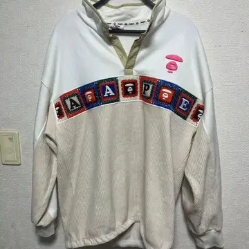 Aape 하프 지퍼 트레이너